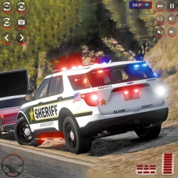 Real City Police Car Chase simgesi